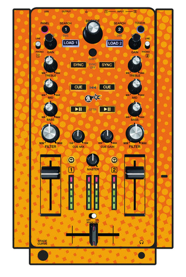 Akai Pro AMX Skin Gradienter Orange